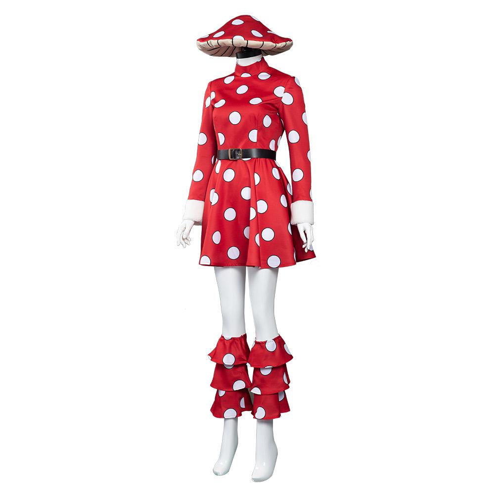 Anime My Hero Academia S5 Kinoko Komori Cosplay Disfraz Navidad Halloween Carnaval Fiesta Traje