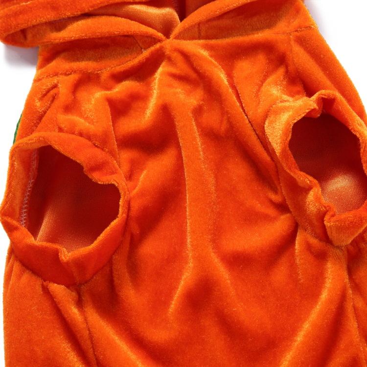 Mascota Halloween Divertida Calabaza Cosplay Sudadera con Capucha