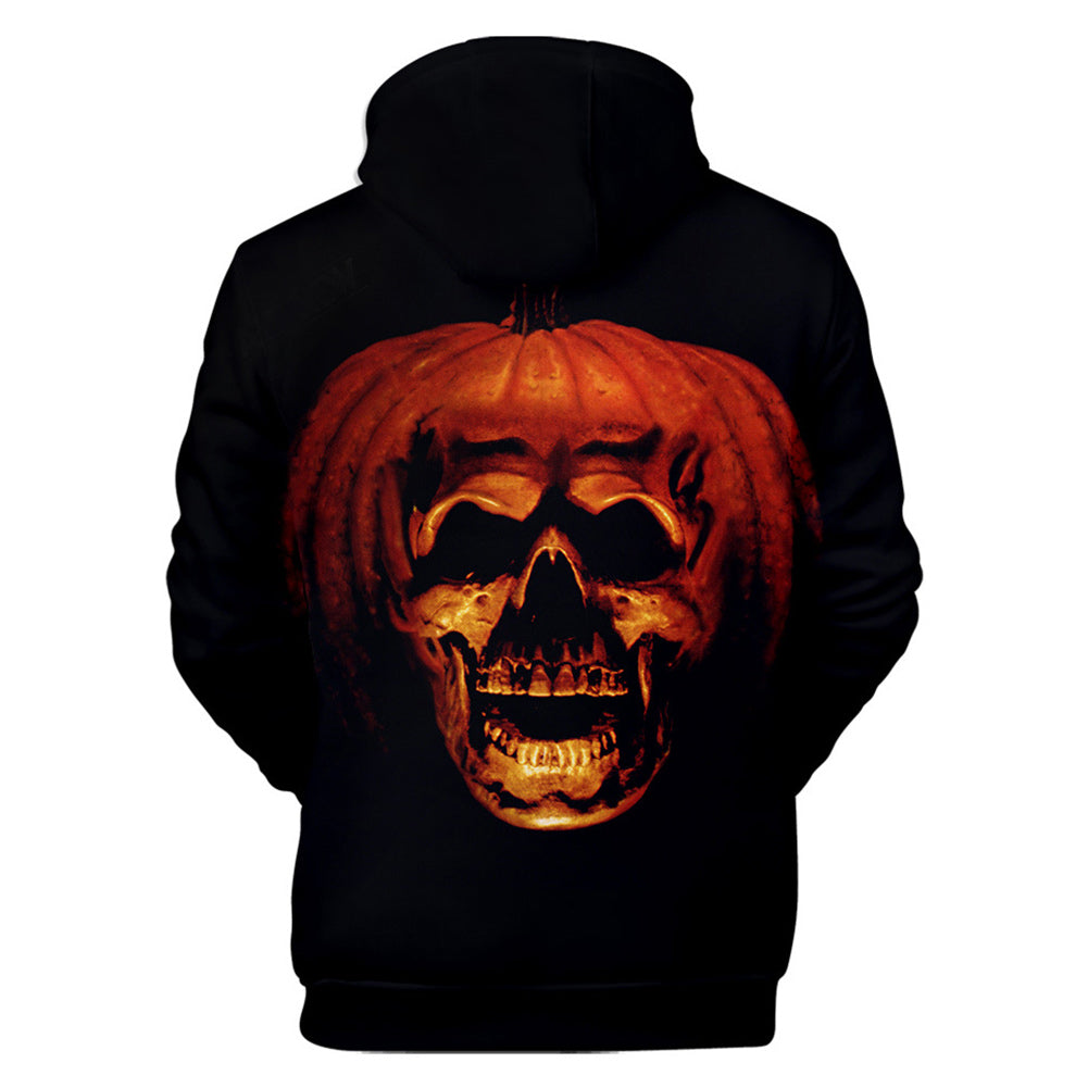 Película Halloween Sudadera Cosplay Fiesta Carnaval Diario 3D Impreso