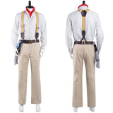 Anime Jungle Cruise- Frank Wolff Cosplay disfraz Camisa pantalón Halloween Carnaval Traje