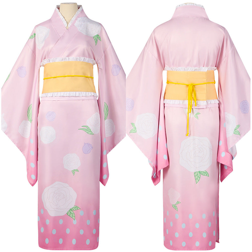 Anime Oshi No Ko Hoshino Ai Cosplay Disfraz Adulto Kimono De carnaval Halloween Fiesta
