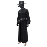 Anime Plague Doctor Steampunk Medieval Traje de uniforme para adultos carnaval Halloween Cosplay Disfraz