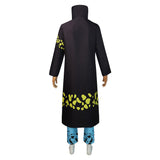 Anime One Piece Trafalgar D. Water Law Cosplay Disfraz Adulto Traje De carnaval Halloween Fiesta