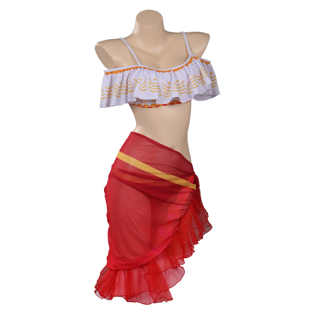 Película Encanto Dolores Bañador De Mujer Adulto Cosplay Trajes De Disfraces De Halloween Carnaval Fiesta DISFRAZDEDIADEBRUJAS.ES®
