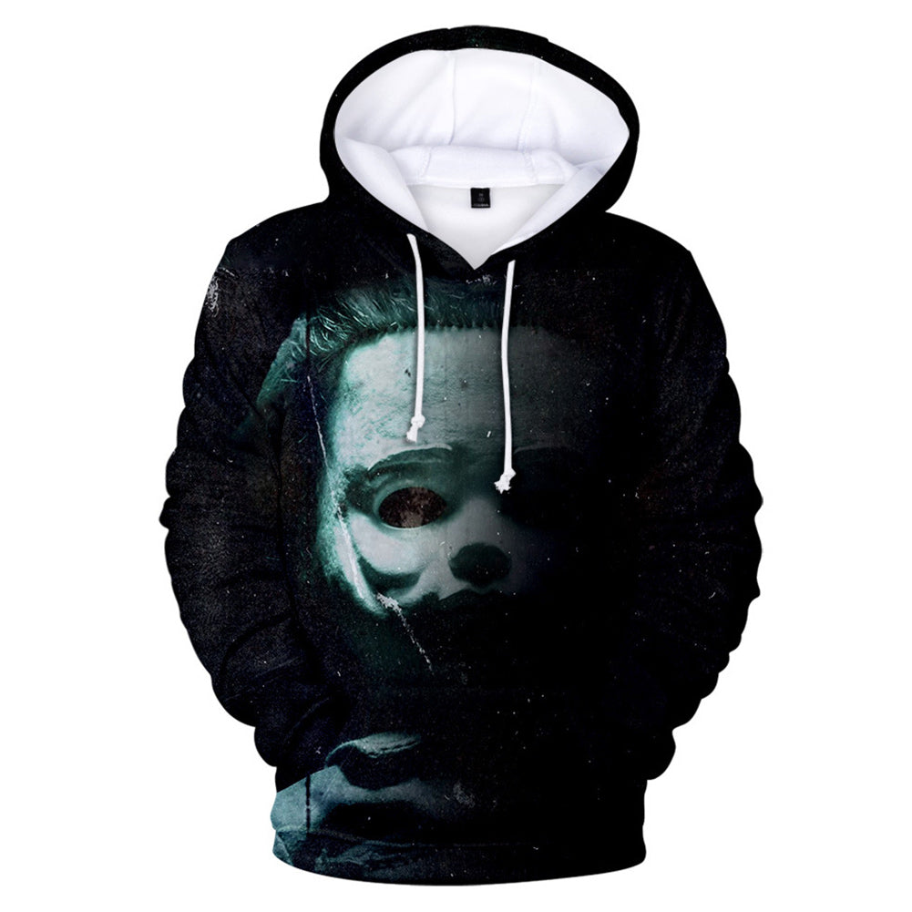 Película Halloween Sudadera Cosplay Fiesta Carnaval Diario 3D Impreso