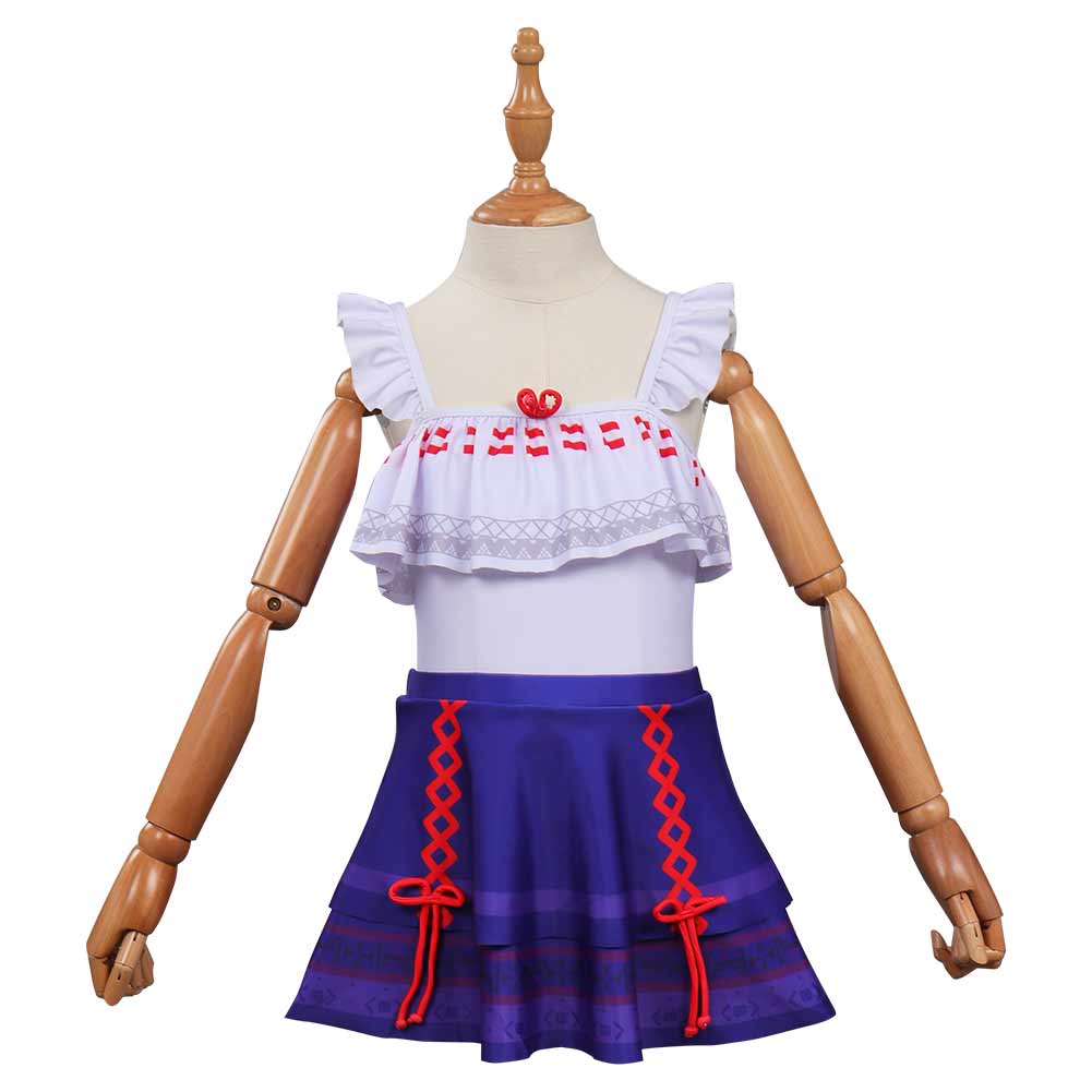 Película Encanto Luisa Bañador De Infantil Niños Cosplay Trajes De Disfraces De Halloween Carnaval Fiesta DISFRAZDEDIADEBRUJAS.ES®