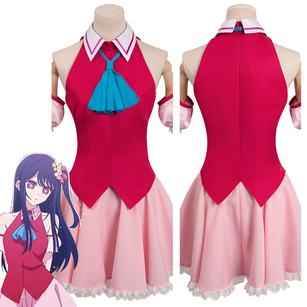 Anime Oshi No Ko Hoshino Ai Cosplay Disfraz Adulto Vestido Traje De Carnaval Halloween Fiesta