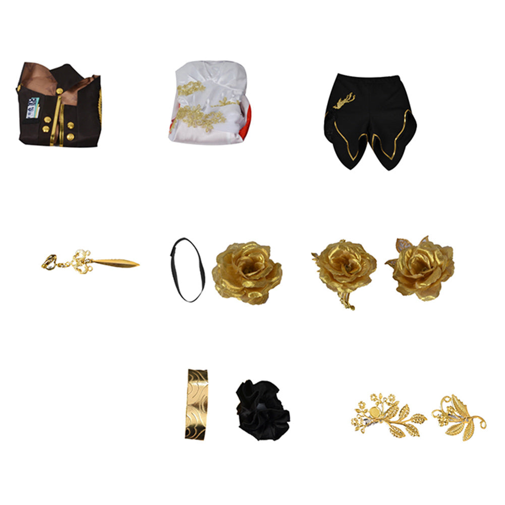 Juego Honkai: Star Rail Himeko Cosplay Disfraz Adulto Vestido De Carnaval Halloween Fiesta