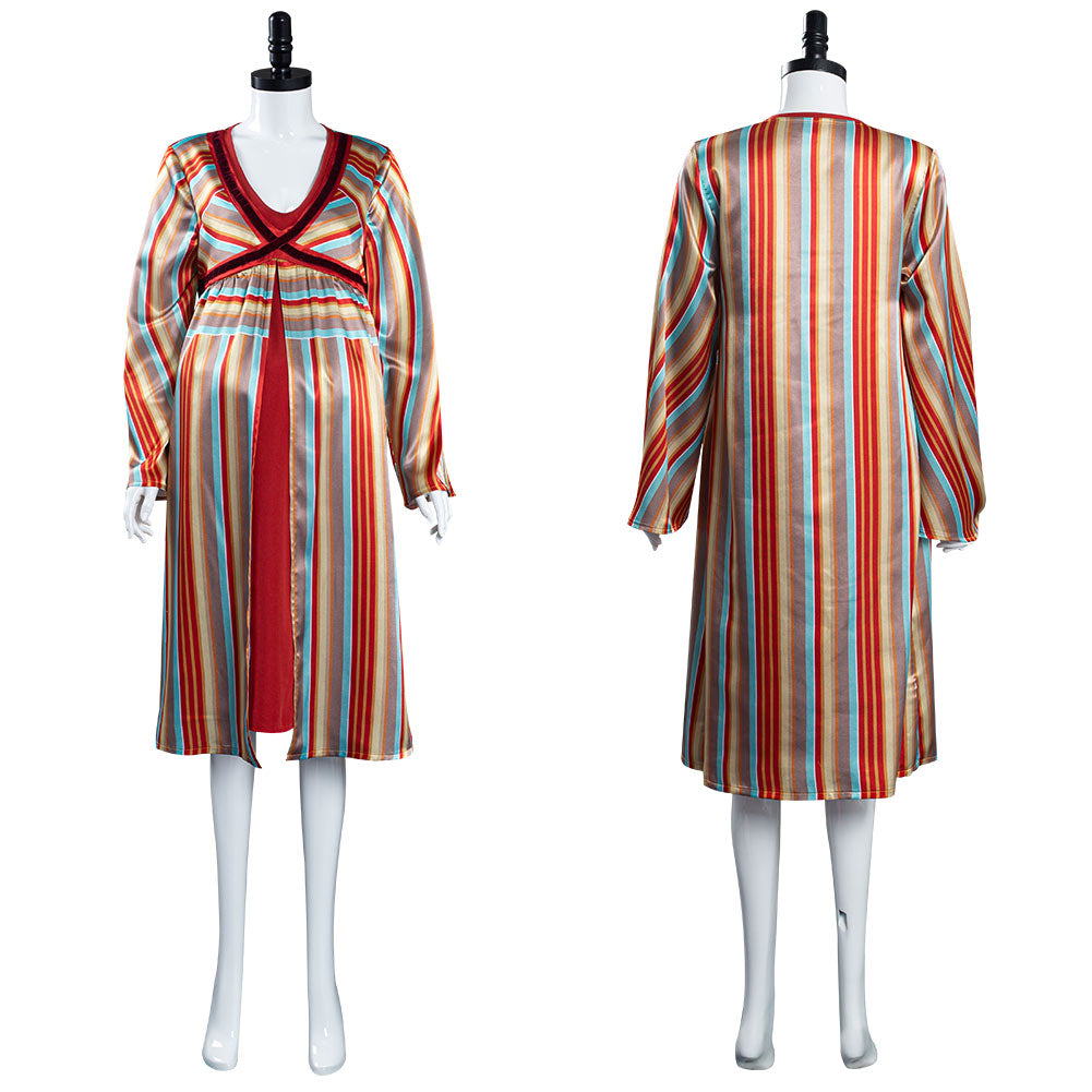 Series de Televisión Wandavision Scarlet Witch Pijama Embarazada Cosplay Disfraz Halloween Fiesta Traje