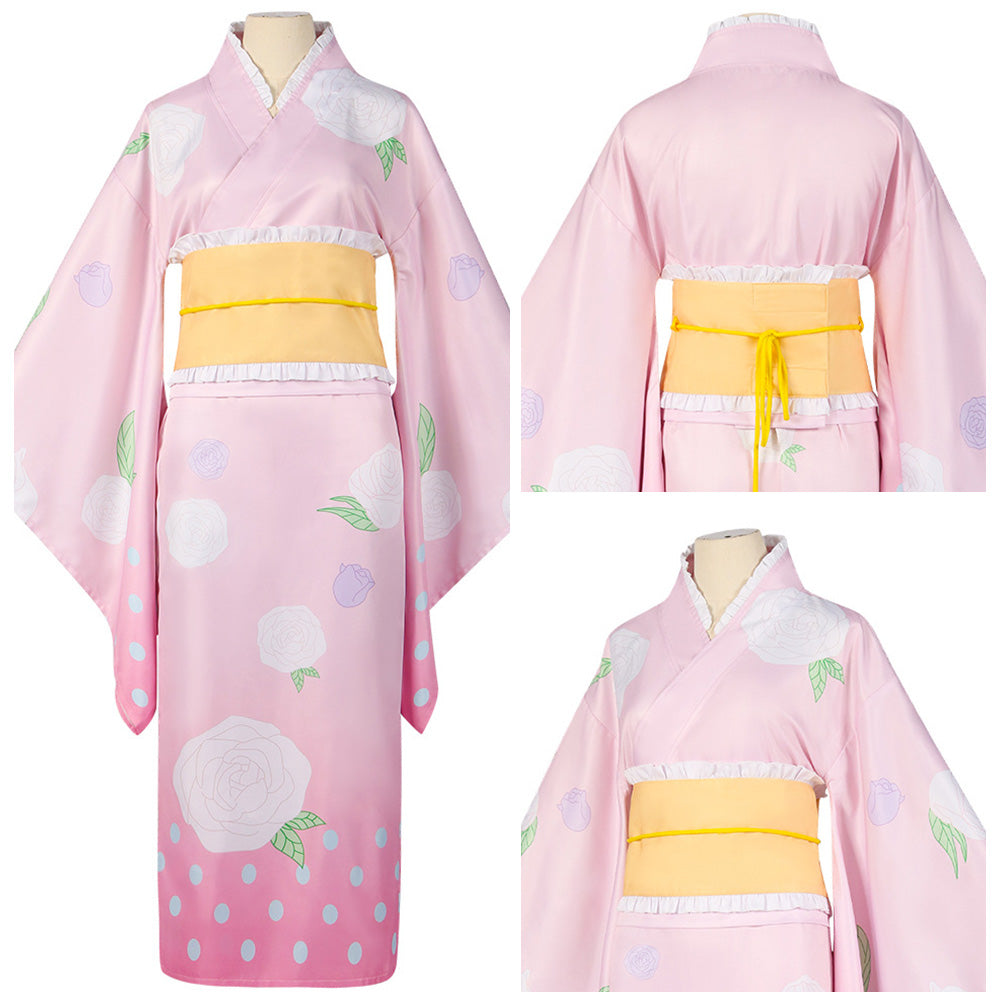 Anime Oshi No Ko Hoshino Ai Cosplay Disfraz Adulto Kimono De carnaval Halloween Fiesta
