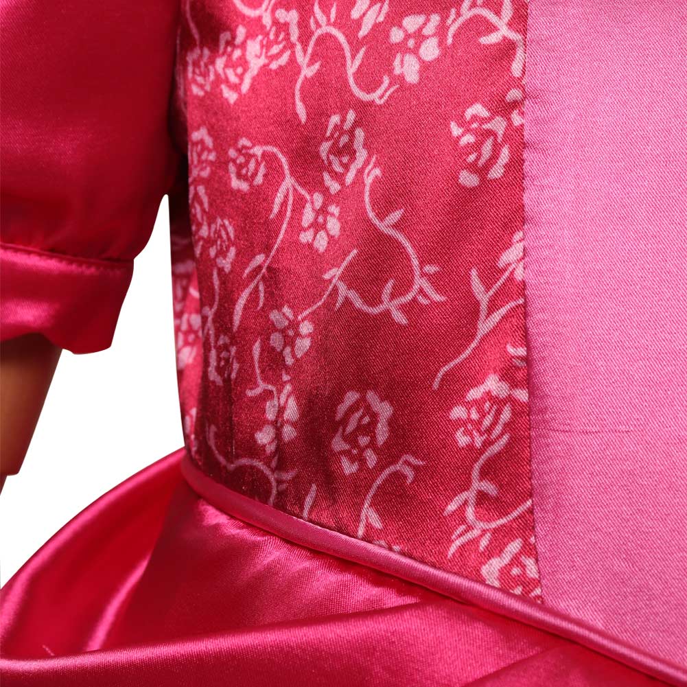 The Super Mario Bros. Movie Peach Cosplay Disfraz Niños Vestido Trajes Halloween Carnaval Fiesta Disfraz Traje