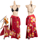 Anime One Piece Nami Cosplay Bañador Adulto Disfraz Halloween Carnaval Fiesta Disfraz Traje