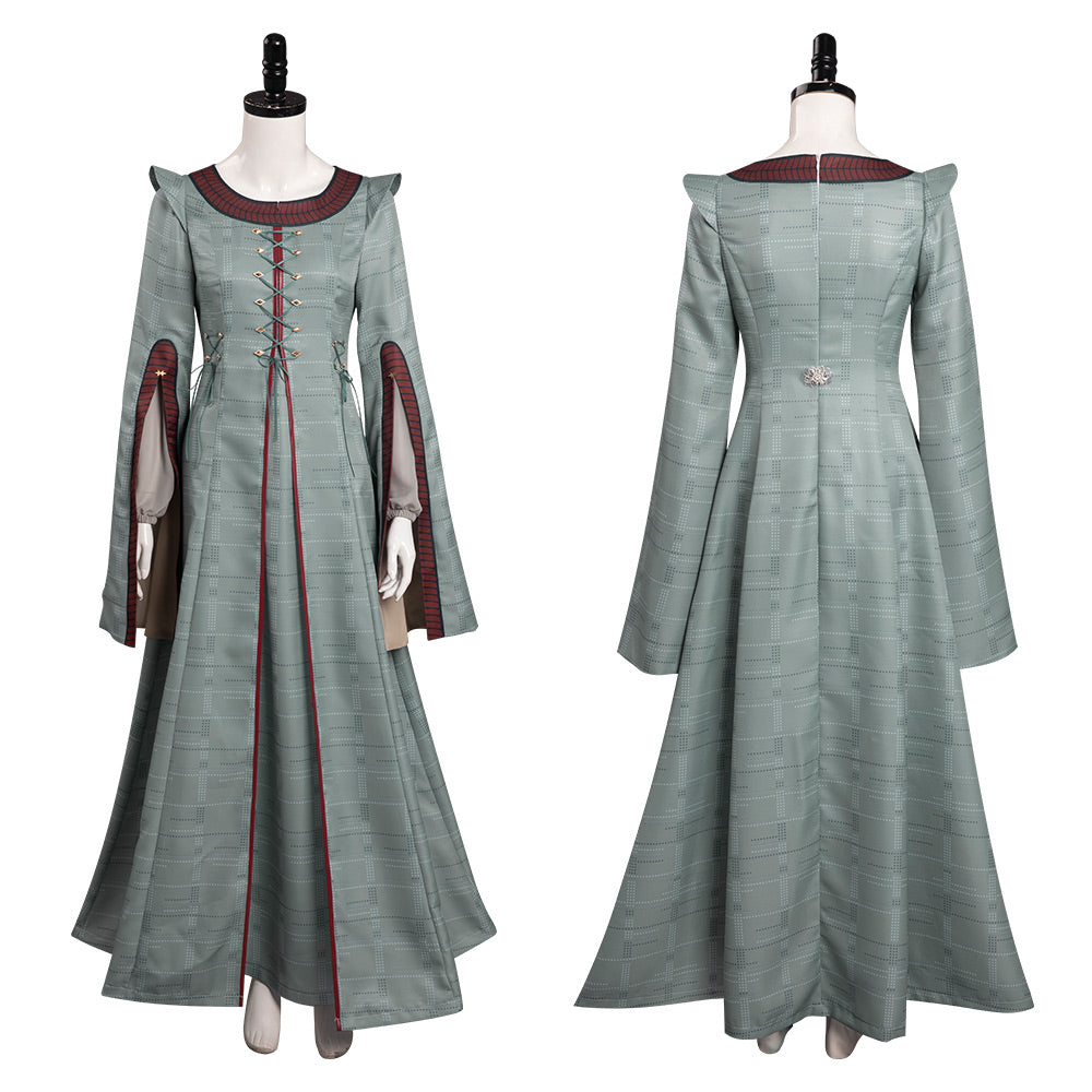 TV House of the Dragon - Rhaenyra Targaryen Cosplay Disfraz Traje Vestido Halloween Carnaval