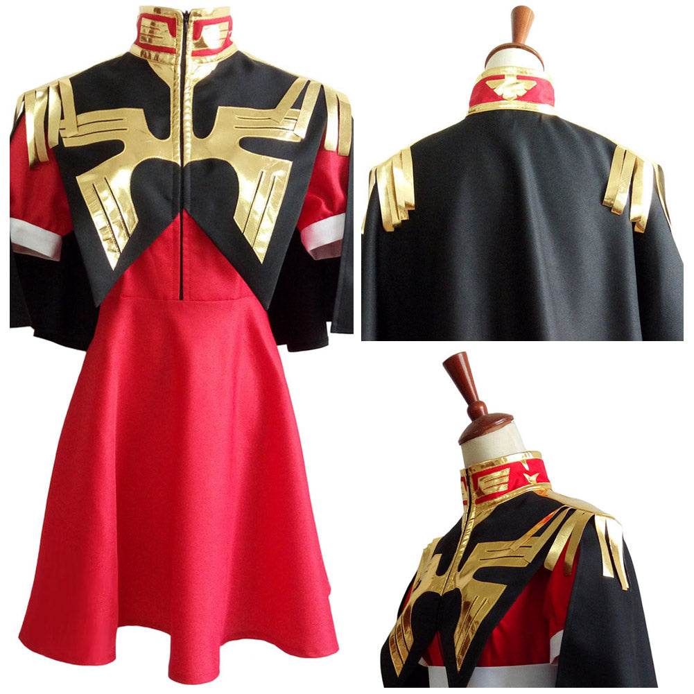 Anime Mobile Suit Gundam Char Aznable Cosplay Disfraz Halloween Carnaval Fiesta Adulto Disfraz Traje