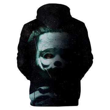 Película Halloween Sudadera Cosplay Fiesta Carnaval Diario 3D Impreso