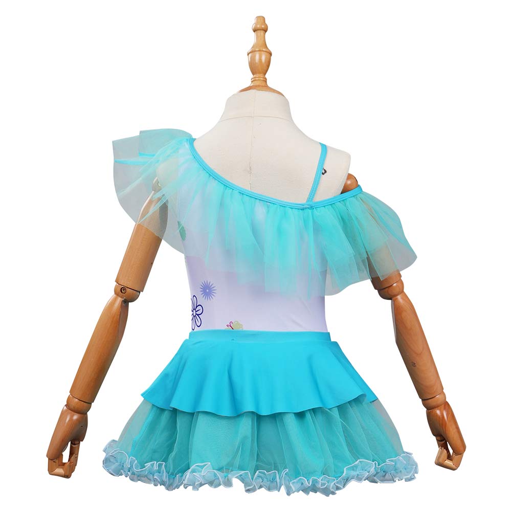 Película Encanto Mirabel Bañador De Infantil Niños Cosplay Trajes De Disfraces De Halloween Carnaval Fiesta DISFRAZDEDIADEBRUJAS.ES®