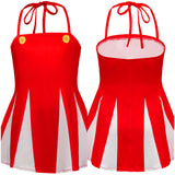Anime My Hero Academia Eri Niños Cosplay Fiesta Disfraz Traje de Baño Creación Secundaria-DISFRAZDEDIADEBRUJAS.ES®