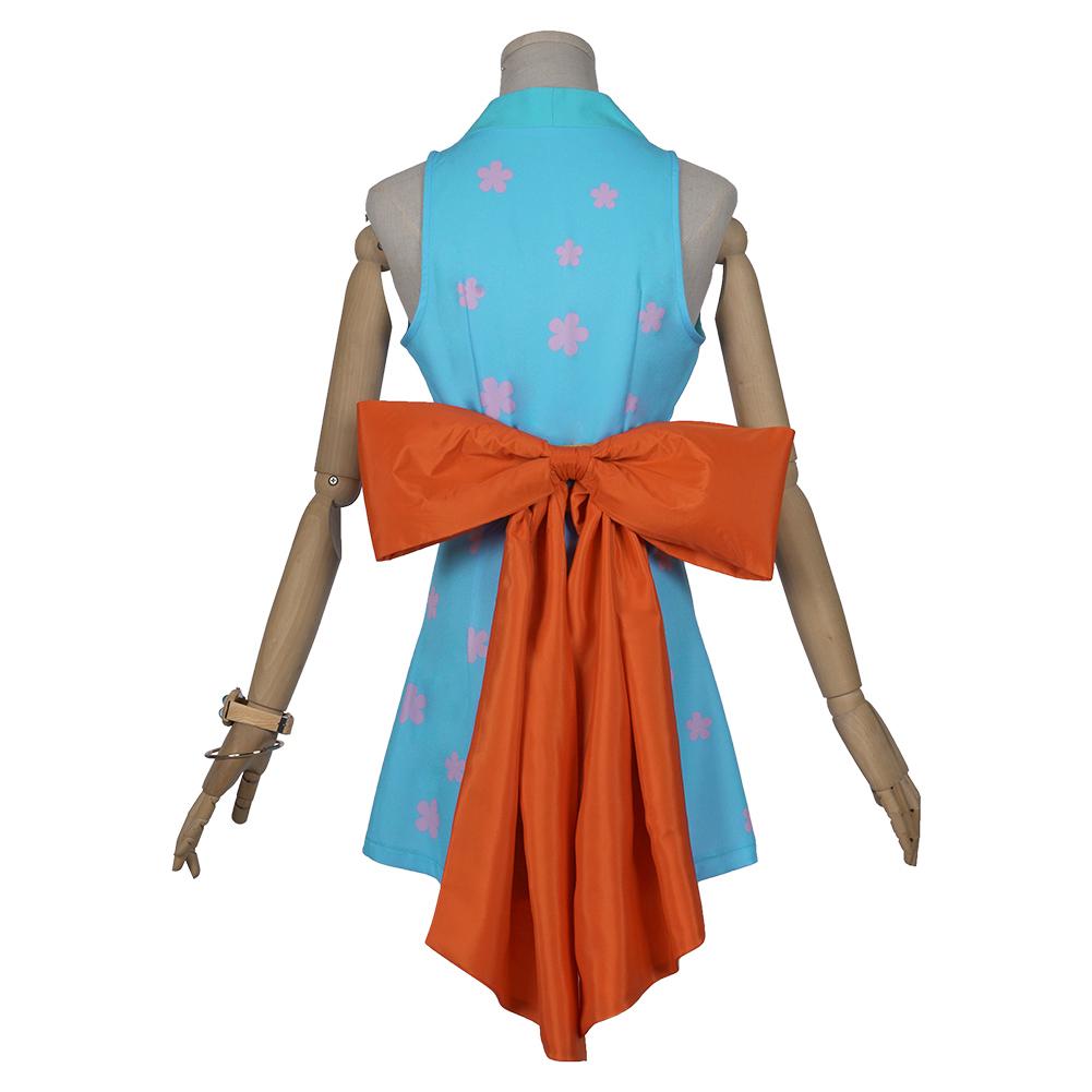 Anime One Piece Wano Country Nami Wanokuni Cosplay Disfraz Halloween Carnaval Traje