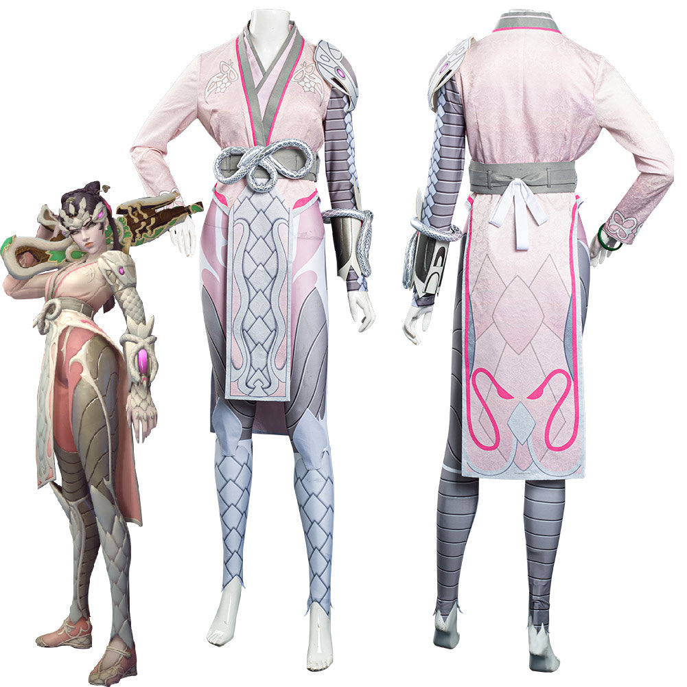 Juego Overwatch OW Widowmaker Viudas Cosplay Disfraz Halloween Carnaval Traje mujer Per.