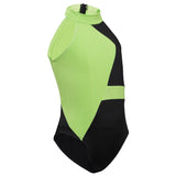 Anime Kim Possible Shego Niños Cosplay Fiesta Disfraz Traje de Baño Creación Secundaria-DISFRAZDEDIADEBRUJAS.ES®