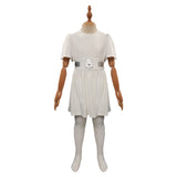 Película Star Wars Leia Cosplay Disfraz Niños Vestido Traje De Carnaval Halloween Fiesta DISFRAZDEDIADEBRUJAS.ES®