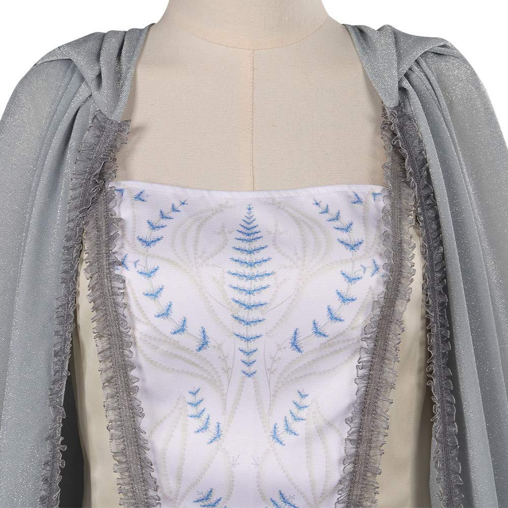 Series De TV Queen Charlotte Young Queen Charlotte Bridgerton Cosplay Disfraz Adulto Vestido De carnaval Halloween Fiesta