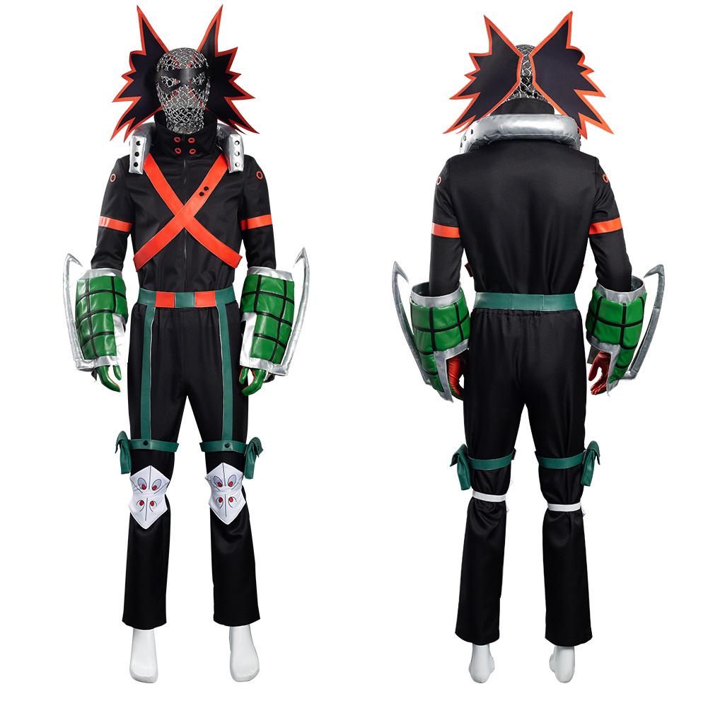 Anime My Hero Academia S5 Bakugou Katsuki Cosplay Disfraz Navidad Halloween Carnaval Fiesta Traje