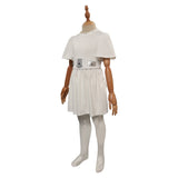 Película Star Wars Leia Cosplay Disfraz Niños Vestido Traje De Carnaval Halloween Fiesta DISFRAZDEDIADEBRUJAS.ES®