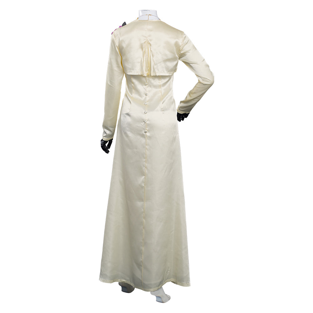 Juego Resident Evil Village Alcina Dimitrescu Precioso Vestido Halloween Cosplay Carnaval Disfraz Per.