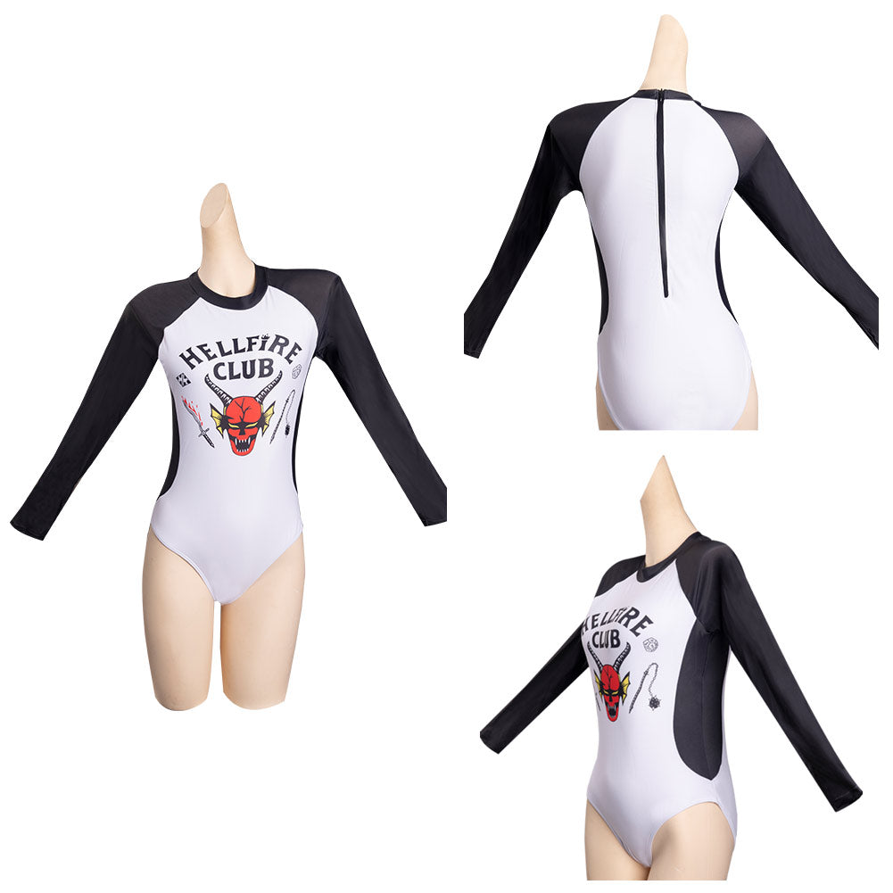 Stranger Things Hellfire Club Cosplay Costume Jumpsuit Traje De Baño Traje De Fiesta de Halloween Carnaval