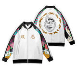 Anime Tokyo Revengers Kawada Soybean Cosplay Halloween Abrigo chaqueta de béisbol con cremallera Carnaval 3D Impreso