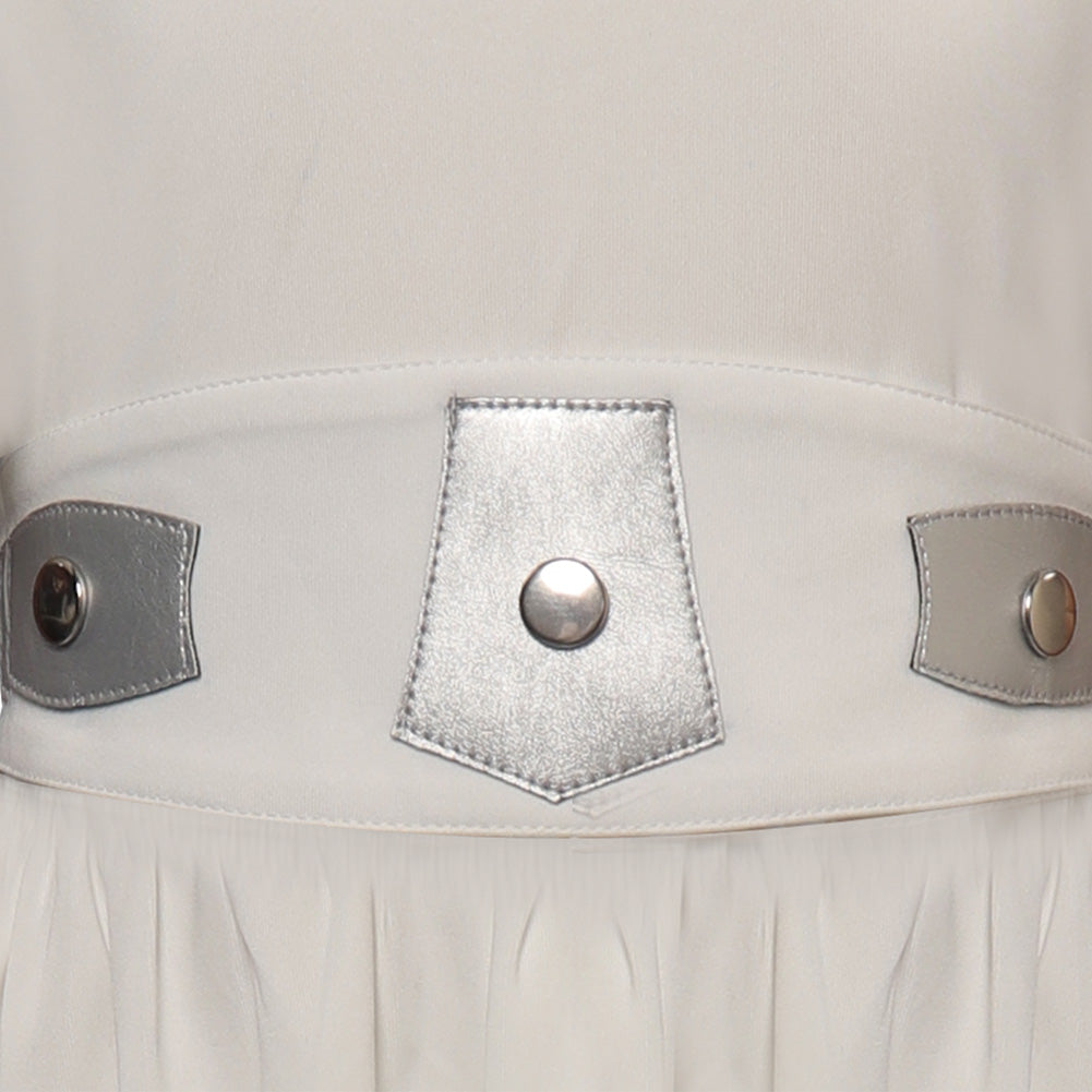 Película Star Wars Leia Cosplay Disfraz Niños Vestido Traje De Carnaval Halloween Fiesta DISFRAZDEDIADEBRUJAS.ES®