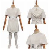 Película Star Wars Leia Cosplay Disfraz Niños Vestido Traje De Carnaval Halloween Fiesta DISFRAZDEDIADEBRUJAS.ES®