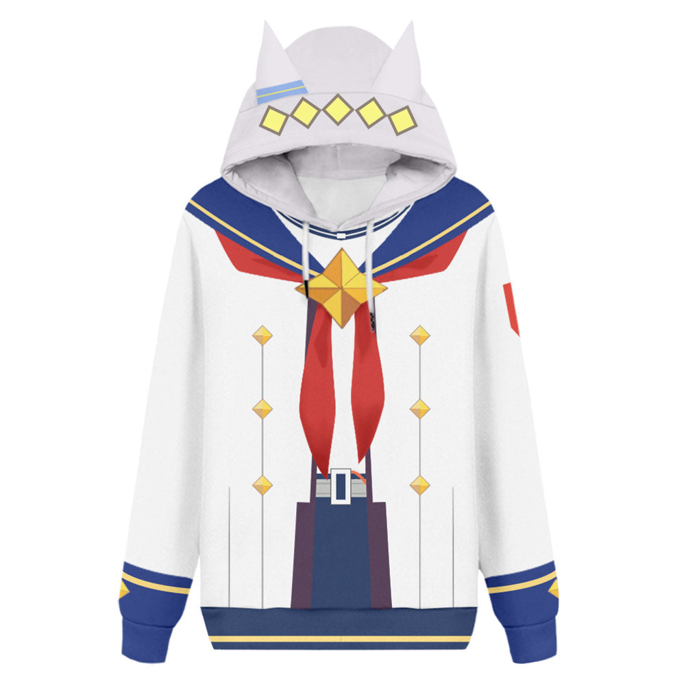 Anime Uma Musume Pretty Derby Oguri Cap Sudadera Cosplay Navidad Fiesta 3D Impreso