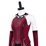 Series de Televisión Wandavision Scarlet Witch Cosplay Disfraz Halloween Fiesta Carnaval Traje