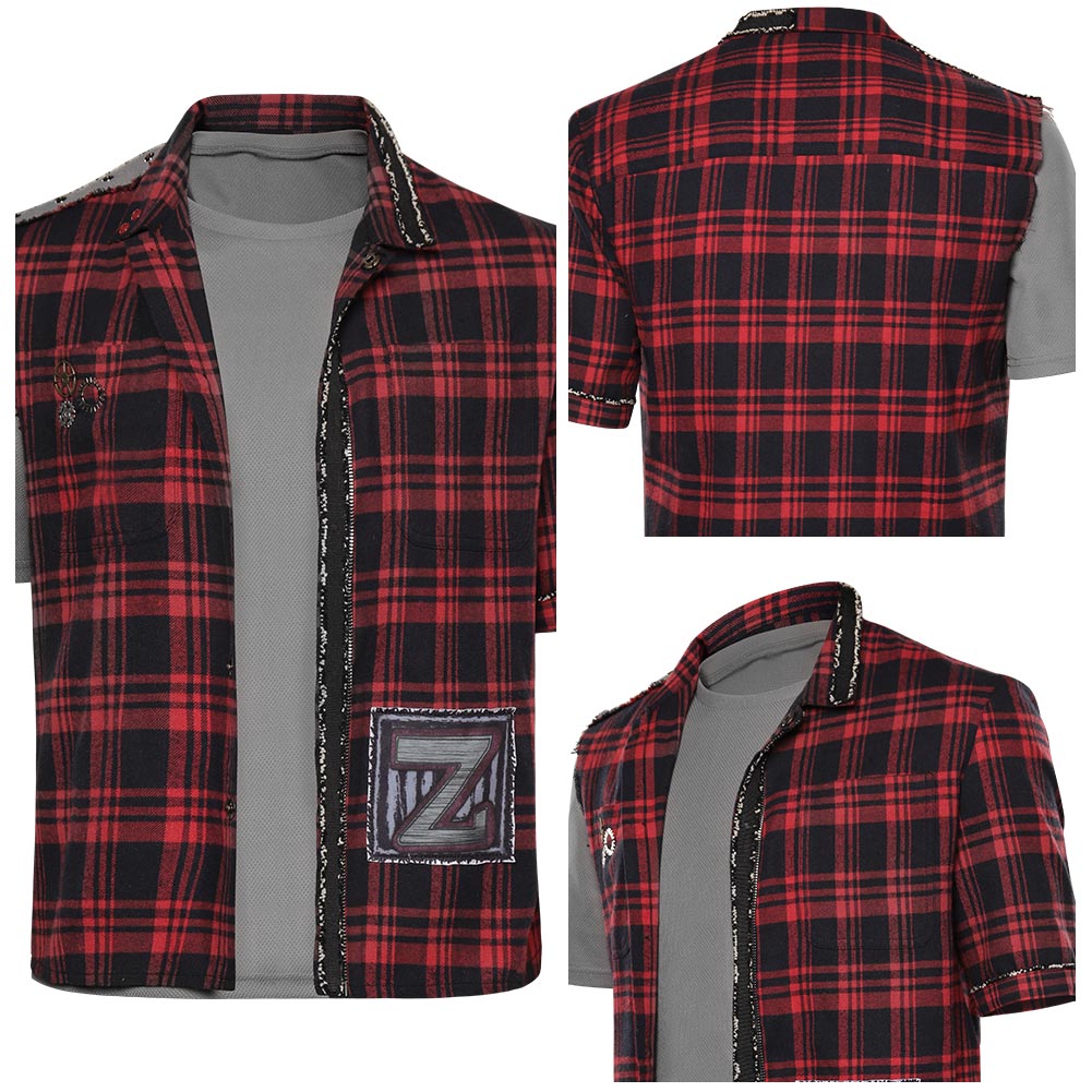 Película Zombies 3 Zed Camiseta Cosplay Traje Fiesta 3D Impreso Casual Navidad