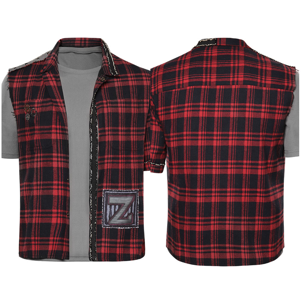 Película Zombies 3 Zed Camiseta Cosplay Traje Fiesta 3D Impreso Casual Navidad