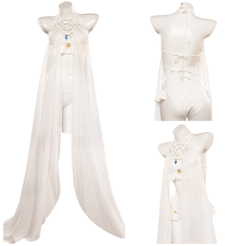 Anime OVERLORD Albedo Adulto Bañador De Mujer Cosplay Disfraz Halloween Carnaval Fiesta