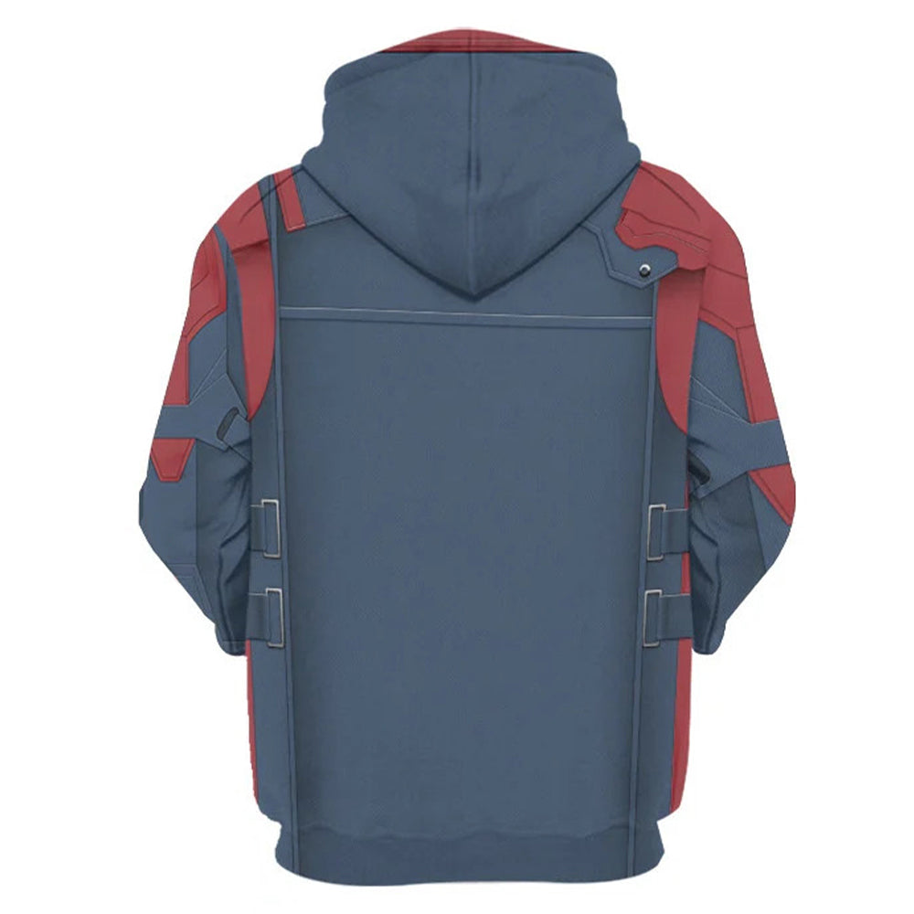 Película Guardians of the Galaxy Vol. 3 Star Lord Cosplay Sudadera Con Capucha Pantalones Adulto Impreso 3D Streetwear Pullover