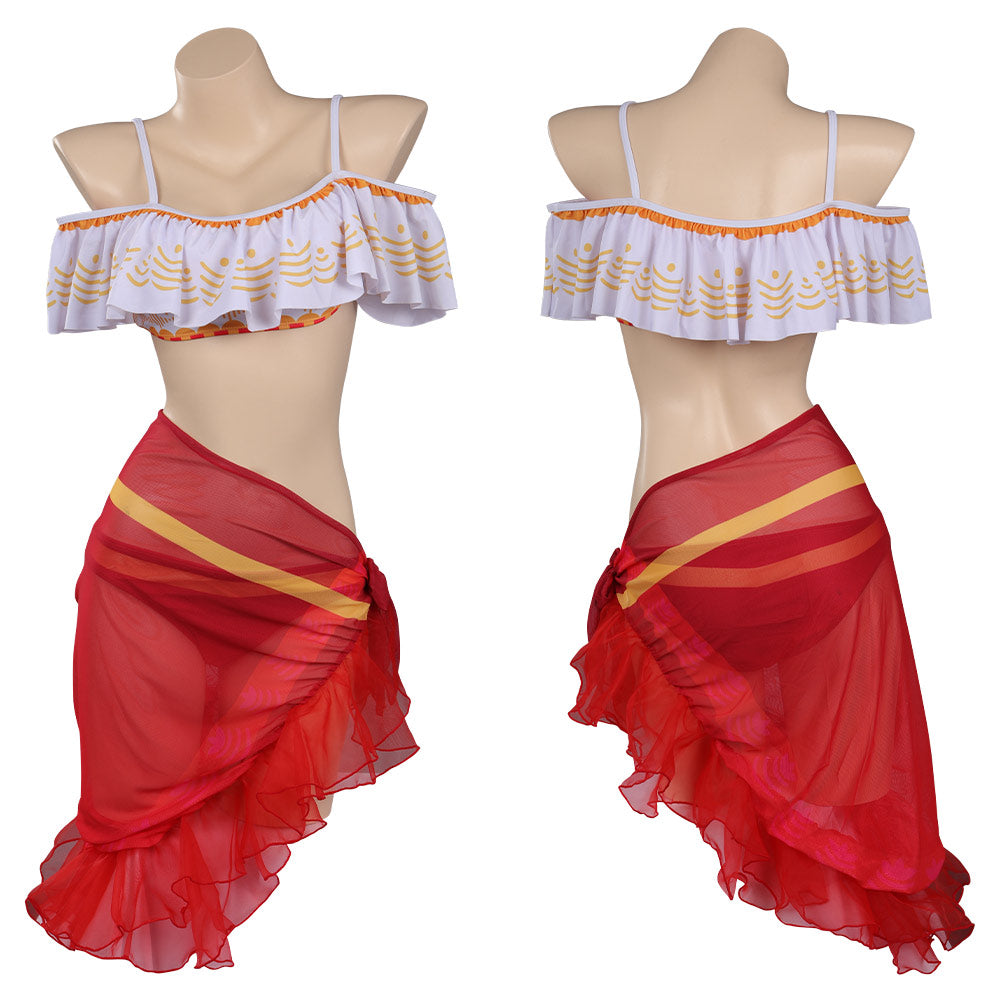 Película Encanto Dolores Bañador De Mujer Adulto Cosplay Trajes De Disfraces De Halloween Carnaval Fiesta DISFRAZDEDIADEBRUJAS.ES®