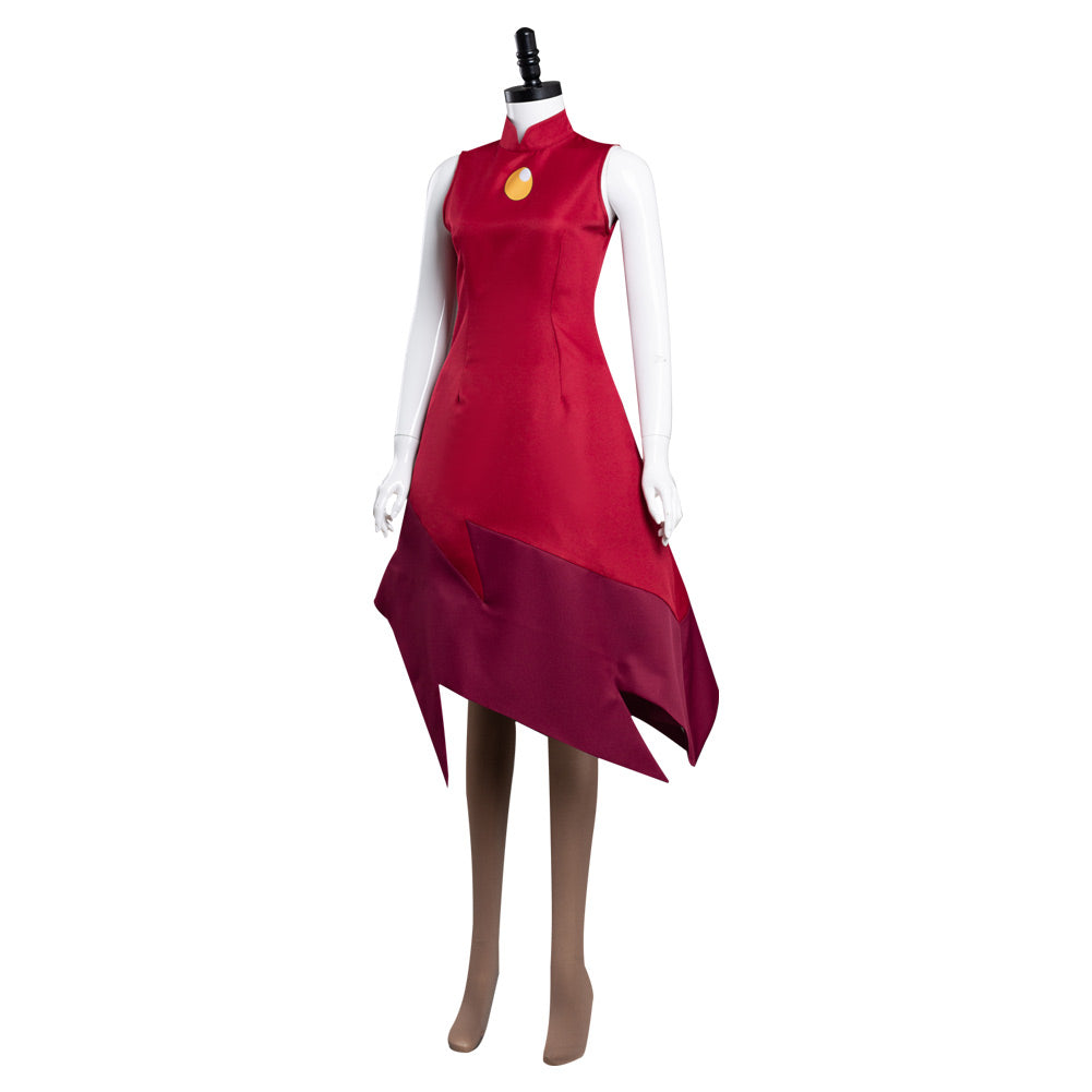 Anime The Owl House Edalyn Clawthorne Cosplay Disfraz Halloween Falda Vestido Carnaval Traje Mujer Per.