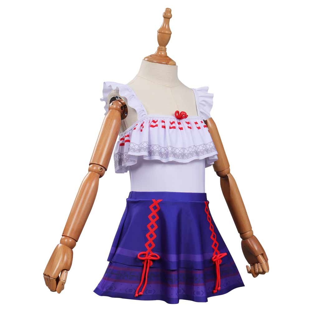 Película Encanto Luisa Bañador De Infantil Niños Cosplay Trajes De Disfraces De Halloween Carnaval Fiesta DISFRAZDEDIADEBRUJAS.ES®