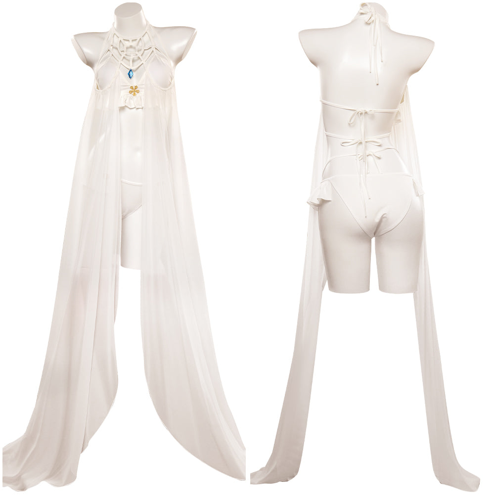 Anime OVERLORD Albedo Adulto Bañador De Mujer Cosplay Disfraz Halloween Carnaval Fiesta