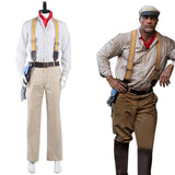 Anime Jungle Cruise- Frank Wolff Cosplay disfraz Camisa pantalón Halloween Carnaval Traje