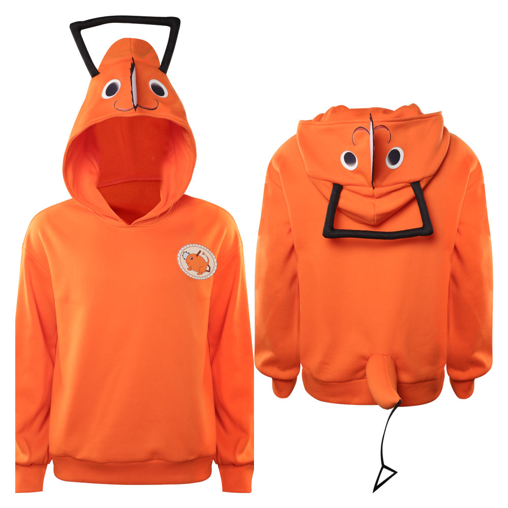 Anime Chainsaw Man Pochita Cosplay Disfraz Sudadera Traje Fiesta Halloween Carnaval DISFRAZDEDIADEBRUJAS.ES®