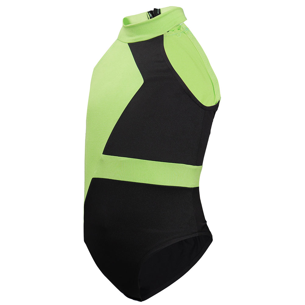 Anime Kim Possible Shego Niños Cosplay Fiesta Disfraz Traje de Baño Creación Secundaria-DISFRAZDEDIADEBRUJAS.ES®