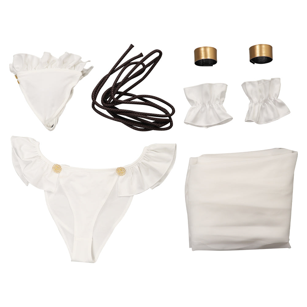 Anime OVERLORD Albedo Adulto Bañador De Mujer Cosplay Disfraz Halloween Carnaval Fiesta