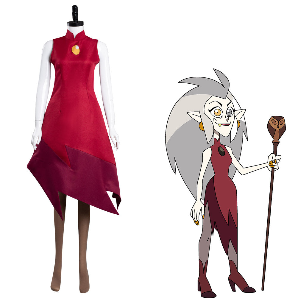 Anime The Owl House Edalyn Clawthorne Cosplay Disfraz Halloween Falda Vestido Carnaval Traje Mujer Per.