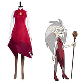 Anime The Owl House Edalyn Clawthorne Cosplay Disfraz Halloween Falda Vestido Carnaval Traje Mujer Per.