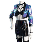 Juego League of Legends LOL KDA Agony‘s Embrace Evelynn Cosplay Disfraz Halloween Carnaval Traje Mujer Per.